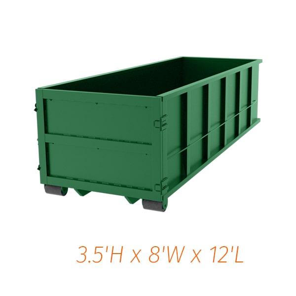 most companies can deliver a 10 yard dumpster within 24 to 48 hours of placing an order